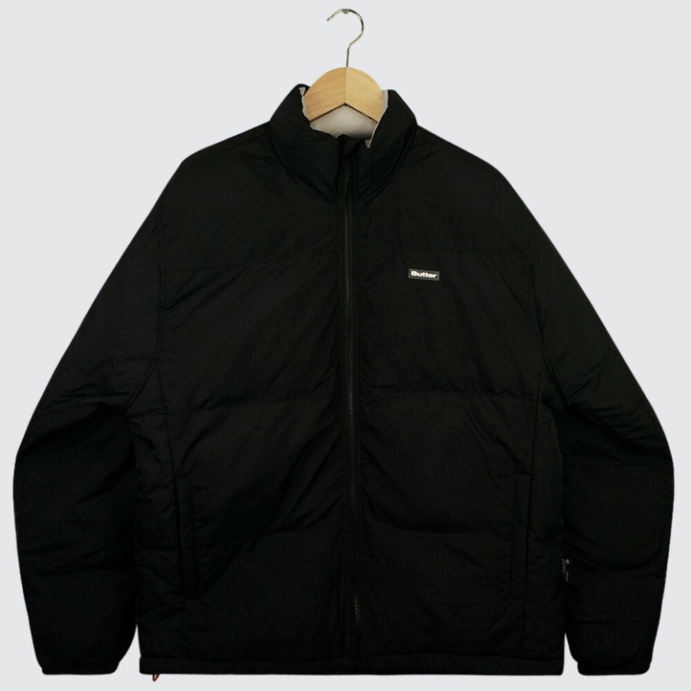Butter Goods Endure Puffer Jacket Black