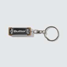 Butter Goods Harmonica Key Chain Silver Butter Goods Harmonica Key Chain Silver