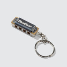 Butter Goods Harmonica Key Chain Silver Butter Goods Harmonica Key Chain Silver