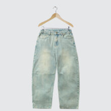 Butter Goods Wide Cut Denim Jeans Tinted Blue Butter Goods Wide Cut Denim Jeans Tinted Blue