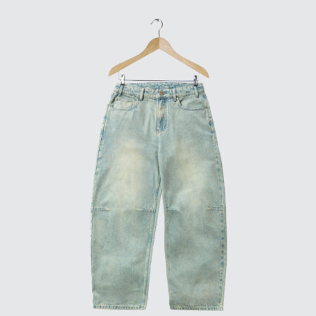 Butter Goods Wide Cut Denim Jeans Tinted Blue Butter Goods Wide Cut Denim Jeans Tinted Blue