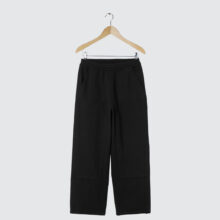Carhartt WIP Double Knee Sweat Pant Black Stone Washed