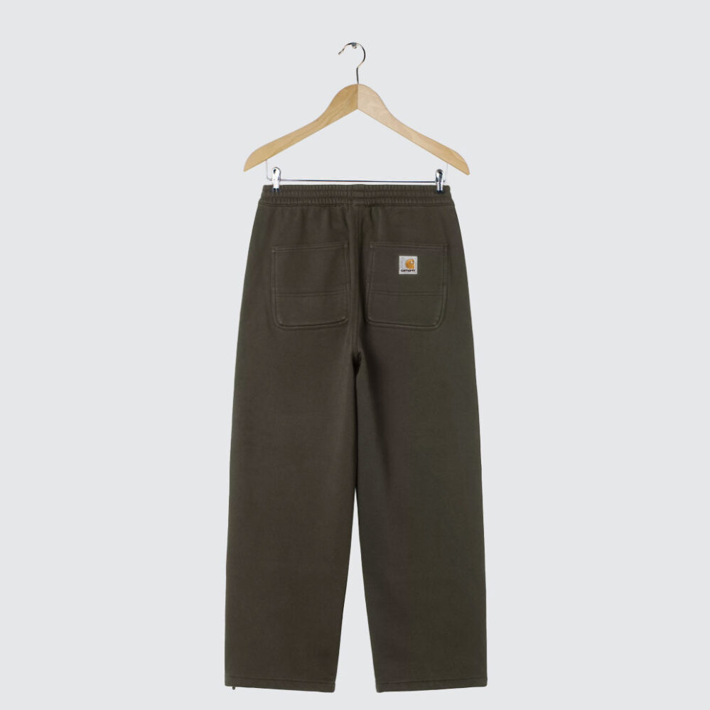 Carhartt WIP Double Knee Sweat Pant Olive Stone Washed Carhartt WIP Double Knee Sweat Pant Olive Stone Washed