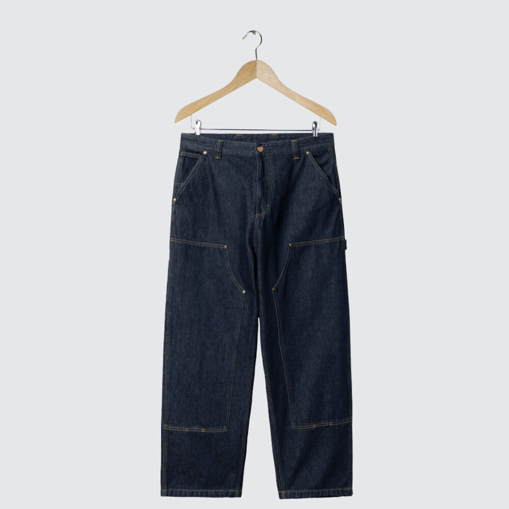 Carhartt WIP Nash Double Knee Pant Blue Rinsed