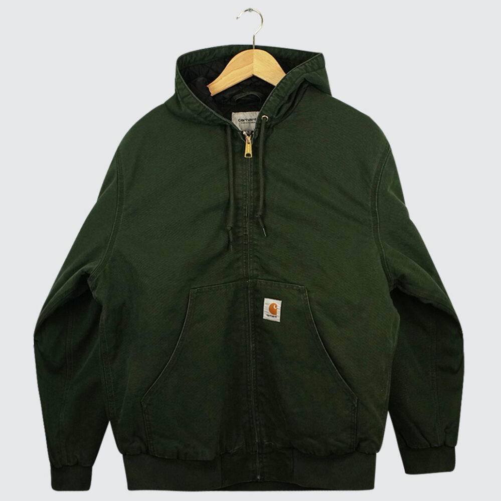 Carhartt WIP OG Active Jacket Olive Stone Canvas