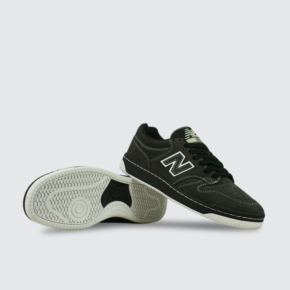 New Balance Numeric 480 Black Cement/White