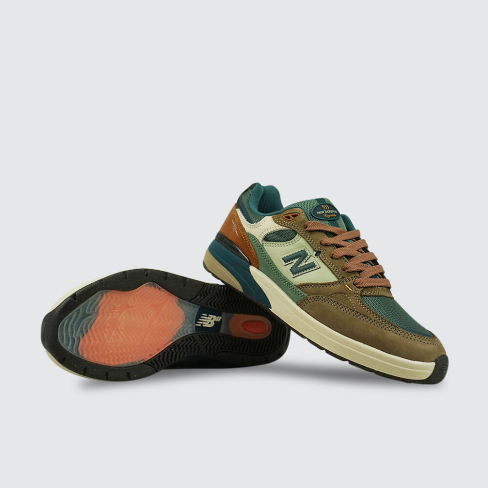 New Balance Numeric Andrew Reynolds 933 Teal/Khaki