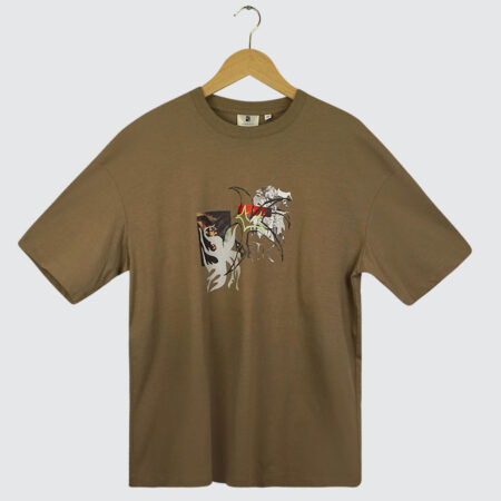 Poetic Collective Eagle Collage T-Shirt Brown Poetic Collective Eagle Collage T-Shirt Brown