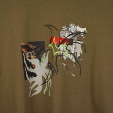 Poetic Collective Eagle Collage T-Shirt Brown Poetic Collective Eagle Collage T-Shirt Brown