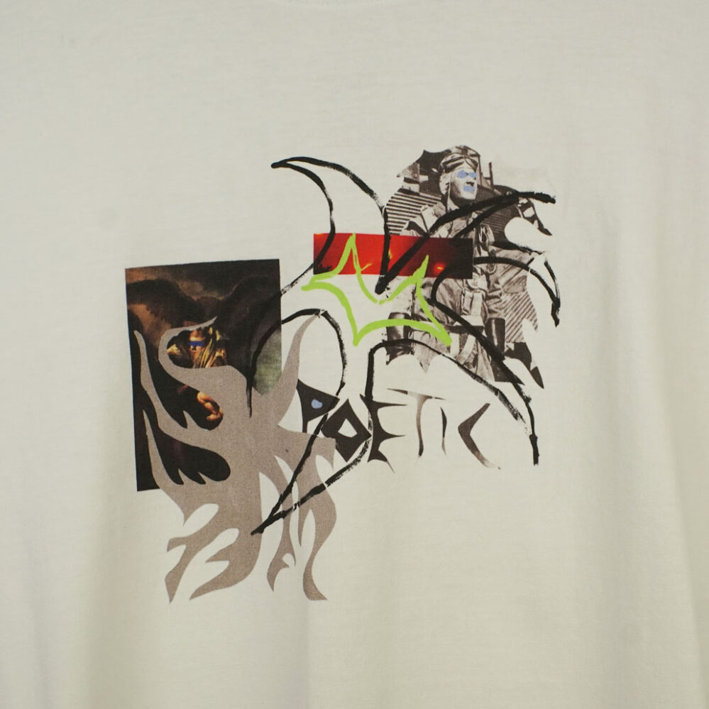 Poetic Collective Eagle Collage T-Shirt White Poetic Collective Eagle Collage T-Shirt White