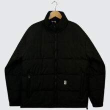 Poetic Collective Puffer Jacket Black
