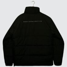 Poetic Collective Puffer Jacket Black