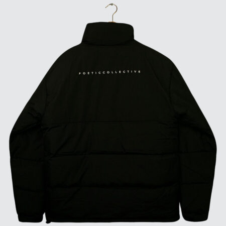 Poetic Collective Puffer Jacket Black Poetic Collective Puffer Jacket Black