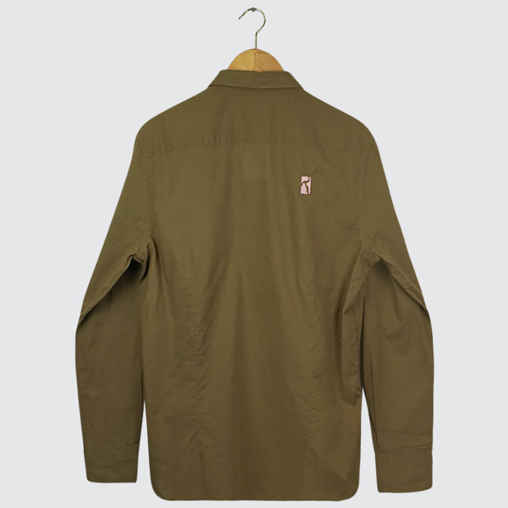 Poetic Collective Three Prints Shirt Olive Poetic Collective Three Prints Shirt Olive