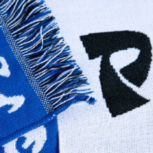 Polar Skate Co. Football Scarf Checkers Blue Polar Skate Co. Football Scarf Checkers Blue