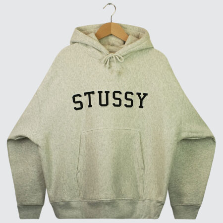 Stüssy Applique Hoodie Ash Heather