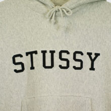 Stüssy Applique Hoodie Ash Heather