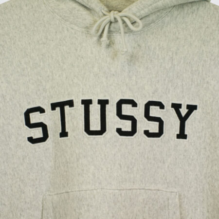 Stüssy Applique Hoodie Ash Heather