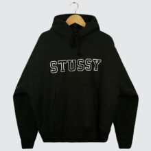 Stüssy Applique Hoodie Black