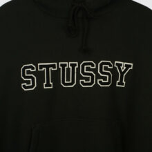 Stüssy Applique Hoodie Black
