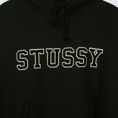 Stüssy Applique Hoodie Black