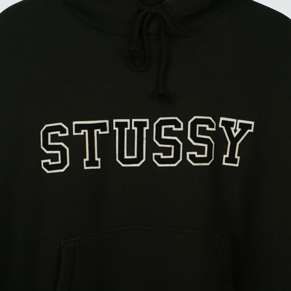 Stüssy Applique Hoodie Black