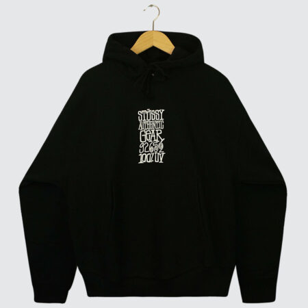 Stüssy Authentic Gear Hoodie Black