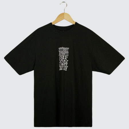 Stüssy Authentic Gear Pig. Dyed T-Shirt Faded Black