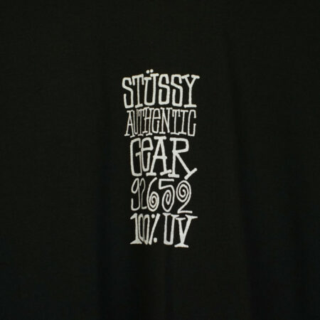 Stüssy Authentic Gear Pig. Dyed T-Shirt Faded Black