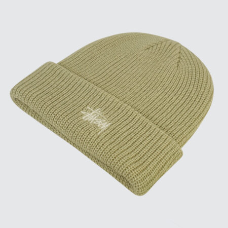 Stüssy Basic Cuff Beanie Faded Tan Stüssy Basic Cuff Beanie Faded Tan