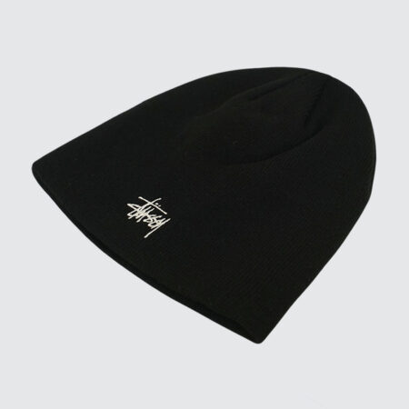 Stüssy Basic Skullcap Beanie Black Stüssy Basic Skullcap Beanie Black