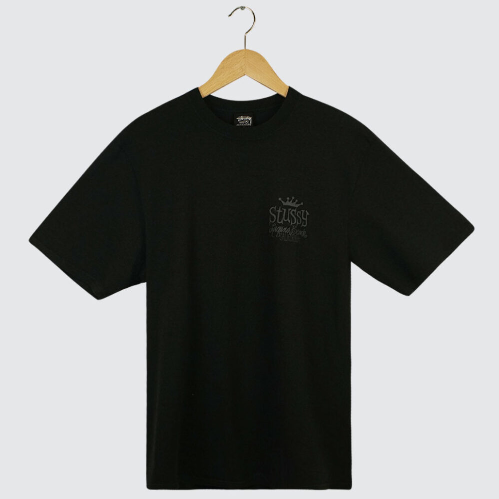 Stüssy Beachhouse Pig. Dyed T-Shirt Black