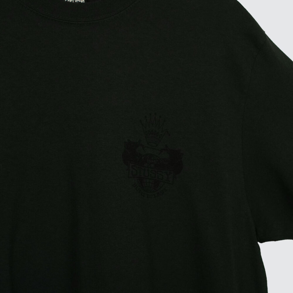 Stüssy Built To Last Pig. Dyed T-Shirt Faded Black Stüssy Built To Last Pig. Dyed T-Shirt Faded Black