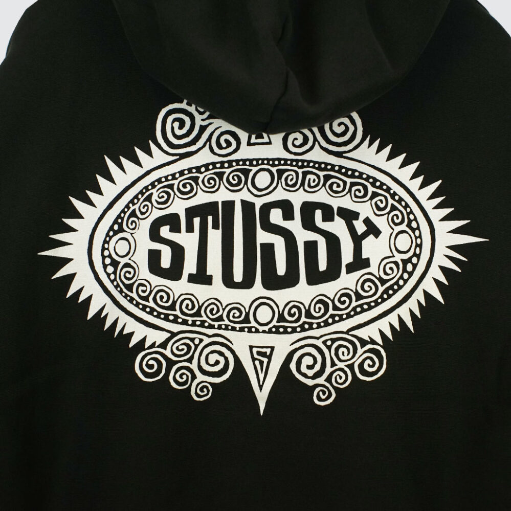Stüssy Mantra Zip Hoodie Black