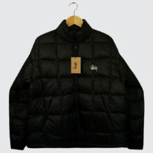 Stüssy Midweight Puffer Jacket Black Stüssy Midweight Puffer Jacket Black