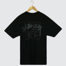 Stüssy Modern Age Pig. Dyed T-Shirt Black Stüssy Modern Age Pig. Dyed T-Shirt Black