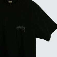 Stüssy Modern Age Pig. Dyed T-Shirt Black Stüssy Modern Age Pig. Dyed T-Shirt Black