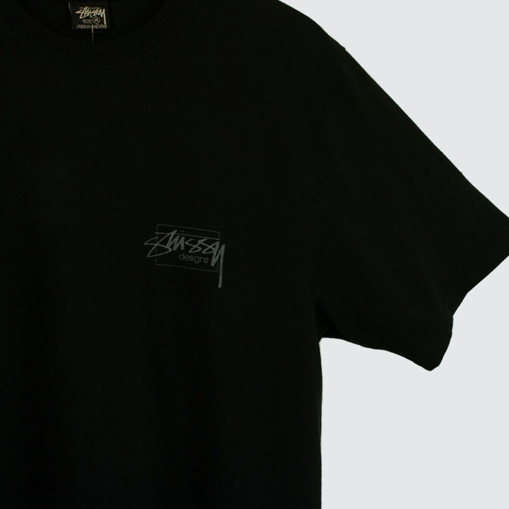 Stüssy Modern Age Pig. Dyed T-Shirt Black Stüssy Modern Age Pig. Dyed T-Shirt Black
