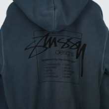Stüssy Modern Age Pig. Dyed Zip Hoodie Navy Stüssy Modern Age Pig. Dyed Zip Hoodie Navy