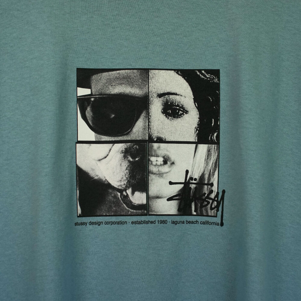 Stüssy Personalities T-Shirt Slate Stüssy Personalities T-Shirt Slate