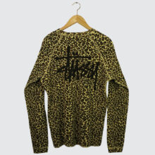 Stüssy Raglan Thermal Basic Stock Longsleeve Leopard Stüssy Raglan Thermal Basic Stock Longsleeve Leopard