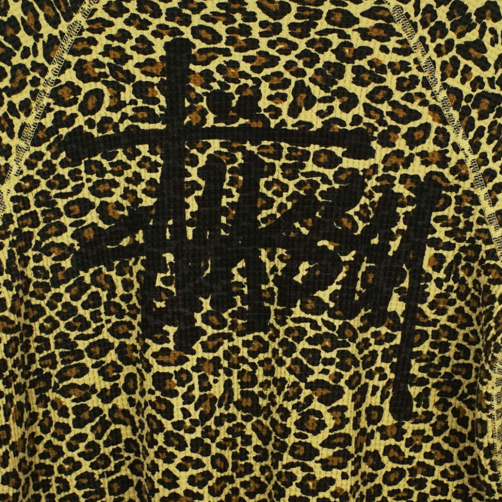 BASIC STÜSSY THERMAL leopard L Raglan Thermal LS Crew – Leopard | Tops & Shirts | Stüssy