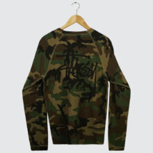 Stüssy Raglan Thermal Basic Stock Longsleeve Woodland Camo Stüssy Raglan Thermal Basic Stock Longsleeve Woodland Camo
