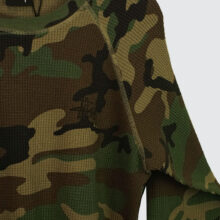 Stüssy Raglan Thermal Basic Stock Longsleeve Woodland Camo Stüssy Raglan Thermal Basic Stock Longsleeve Woodland Camo