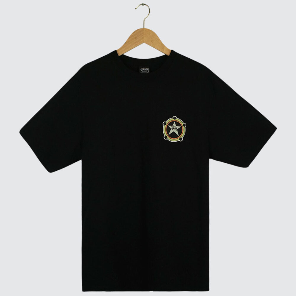 Stüssy Ranger Pig. Dyed T-Shirt Black
