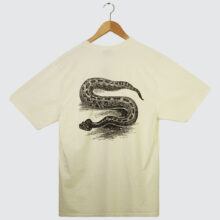 Stüssy Serpent Pig. Dyed T-Shirt Natural Stüssy Serpent Pig. Dyed T-Shirt Natural