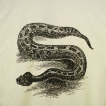 Stüssy Serpent Pig. Dyed T-Shirt Natural Stüssy Serpent Pig. Dyed T-Shirt Natural