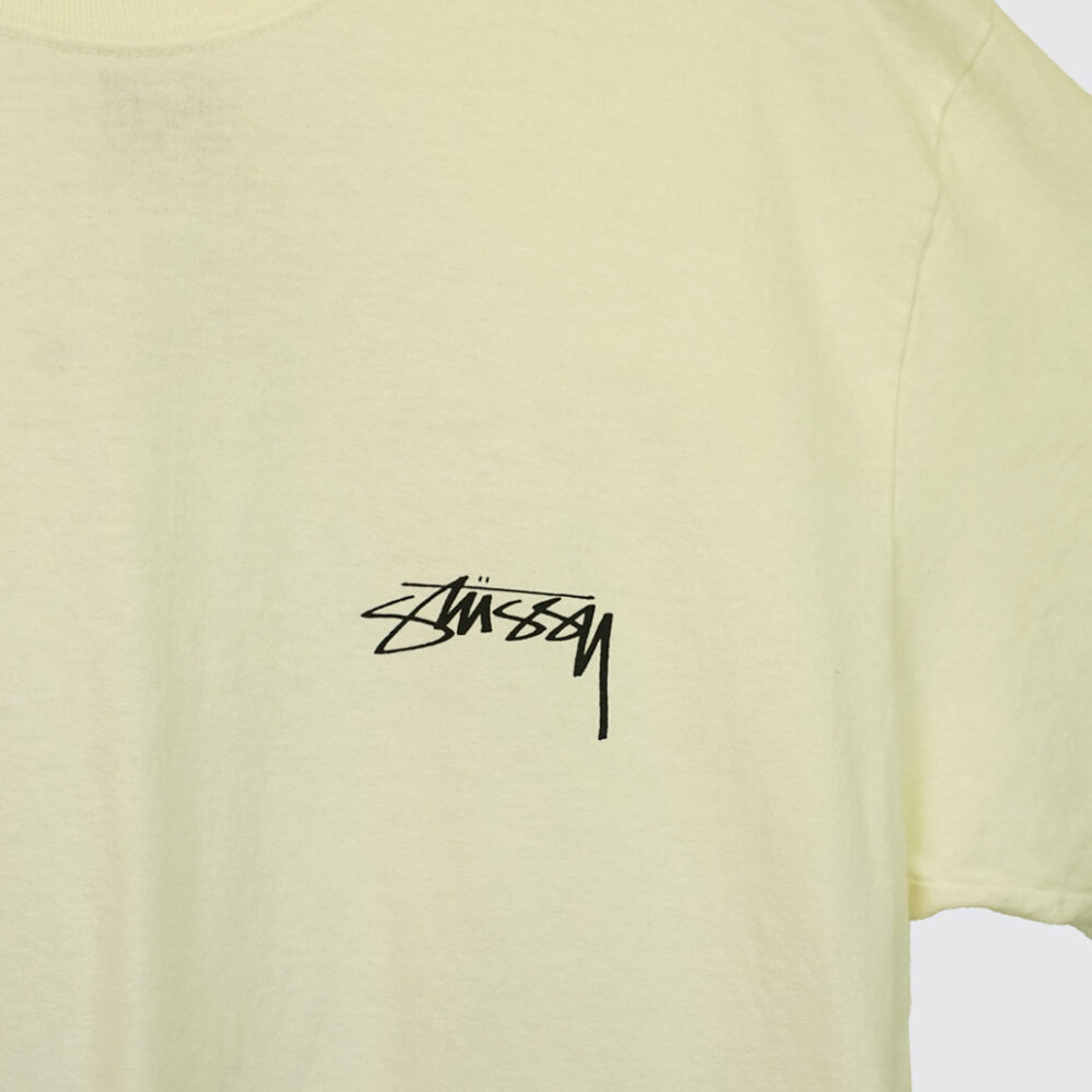 Stüssy Serpent Pig. Dyed T-Shirt Natural Stüssy Serpent Pig. Dyed T-Shirt Natural