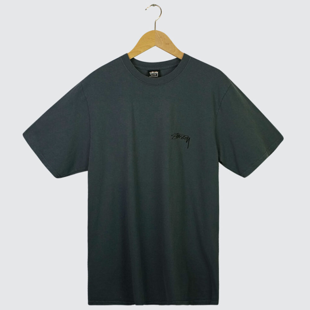 Stüssy Serpent Pig. Dyed T-Shirt Navy