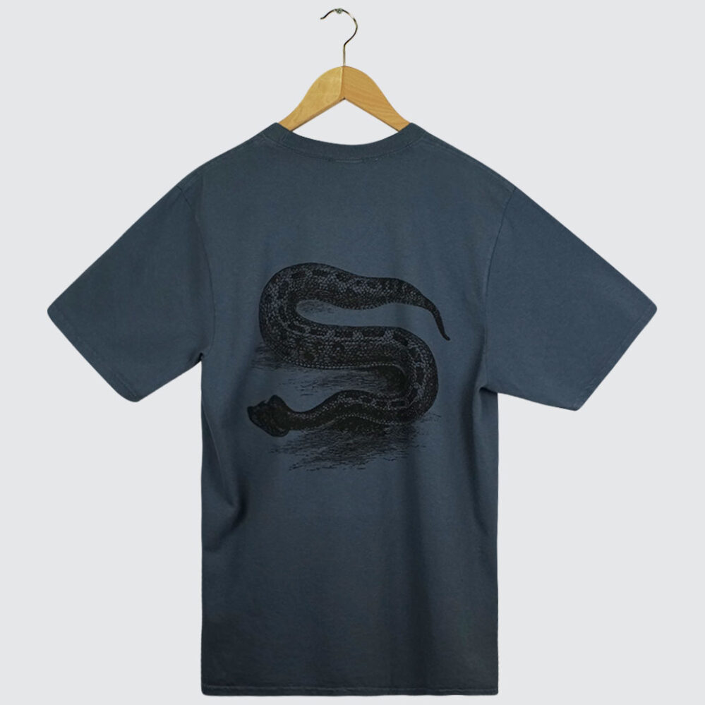 Stüssy Serpent Pig. Dyed T-Shirt Navy Stüssy Serpent Pig. Dyed T-Shirt Navy